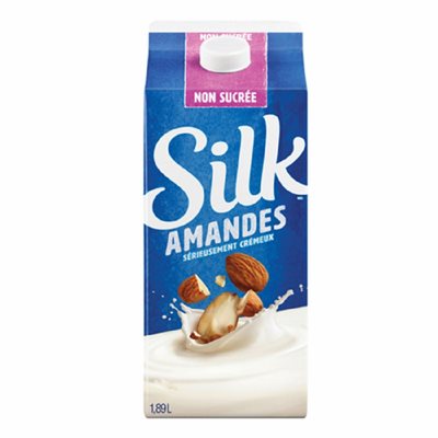 SILK BOISS AMANDES NON SUCRE 1.89LT