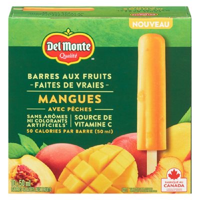 DelMonte Bars Mango 10x50ML