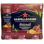 SANPELLG EAU MIN  MELOGRANO 6x330ML