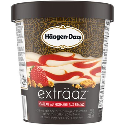 HaagnDaz Icecrm StrwBery ChsCk 500ML