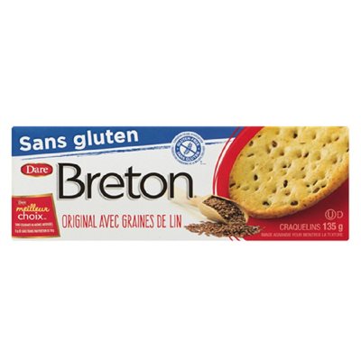 Dare Breton Gluten Fr OrigFlax 135GR