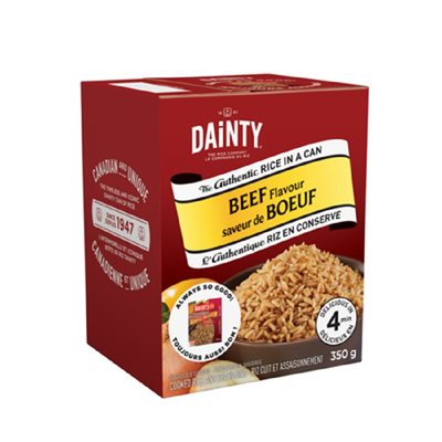 DAINTY RIZ INSTANTANE AU BOEUF 350GR