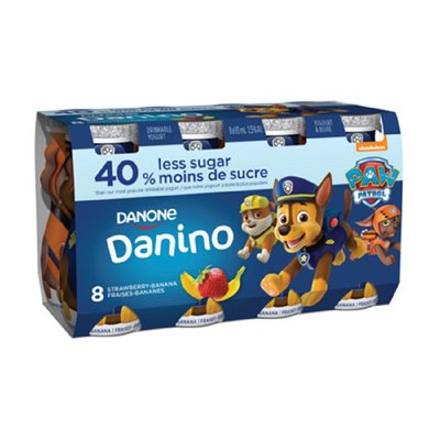 Danone Danino Yog Drk Str / Ban 8x93ML