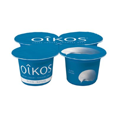 Danone Oikos Plain 4x100GR