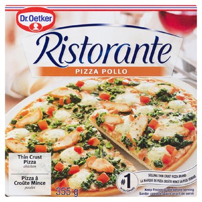 DrOetker Ristornt Pollo Pizza 355GR