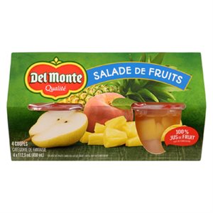 DelMonte Frt Mdly 112.5ML 4Pk 4x112.5ML