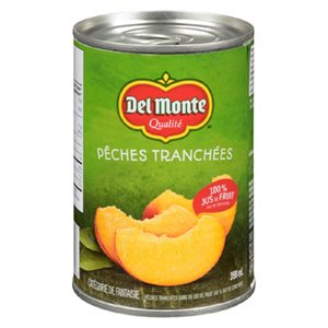 DELMONTE PECHES TRANCHES 398ML