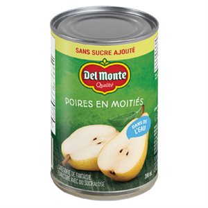 DELMONTE POIRES MOITIES EAU SS 398ML