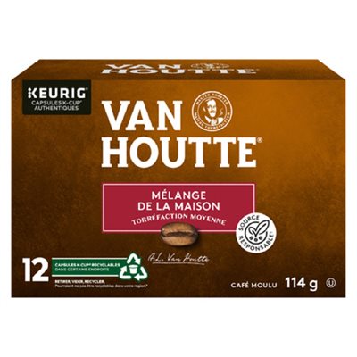 VANHOUTT CAFE MEL MAISON 12KCUP 114GR VANHOUTT CAFE MEL MAISON 12KCUP 114GR