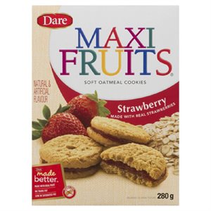 DARE BISC MAXI FRUITS FRAISES 280GR