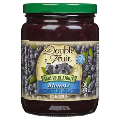 DblFruit Bluebry Spread SgrFr 375ML