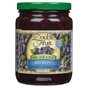 DblFruit Bluebry Spread SgrFr 375ML