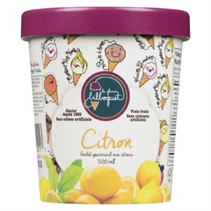 BILBO SORBET CITRON 500ML