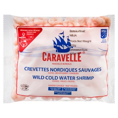 CDN CREVETTE NORDIQ125-175 CUITE 400GR CDN CREVETTE NORDIQ125-175 CUITE 400GR