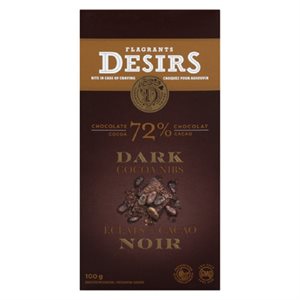 DESIRS CHOC.NOIR ECLAT CACAO 100GR